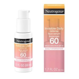 Neutrogena Invisible Daily Defense Face Serum with Broad Spectrum 1.7 fl. Oz NWT
